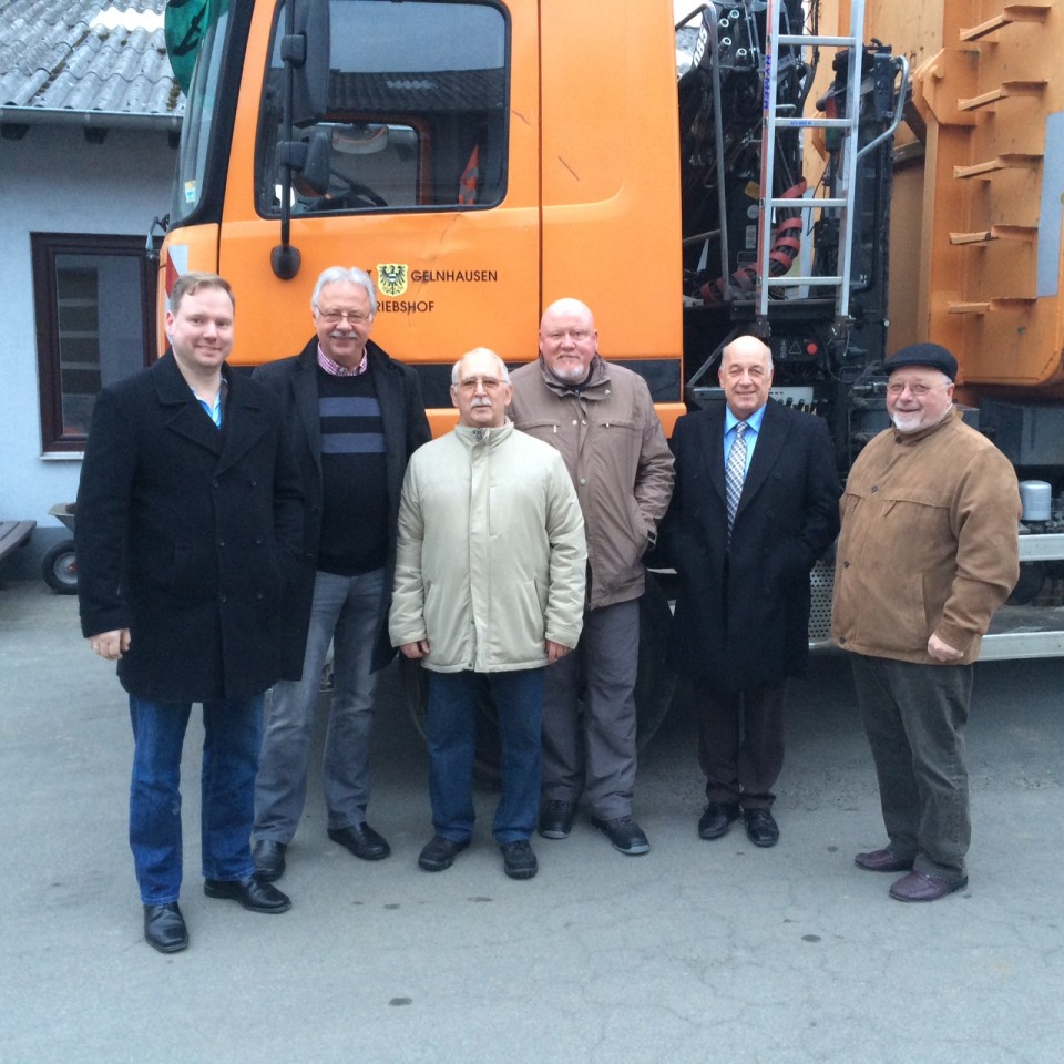 v.links Christian Litzinger, Gnther Rams, Herbert Wirth, Walter Triebel, Jrgen Degenhardt, Karlheinz Stadler